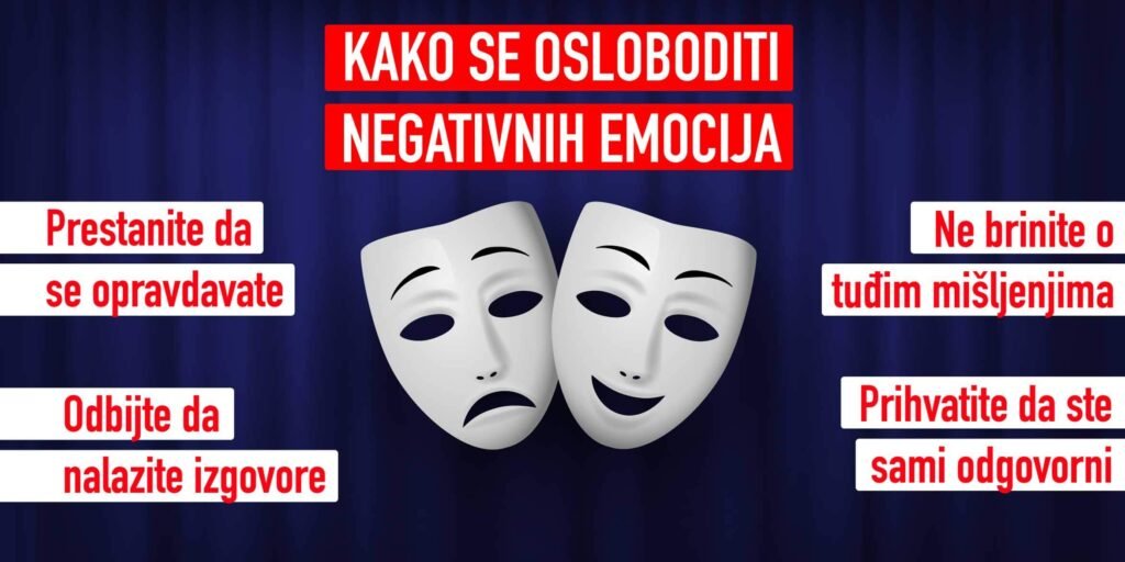 Kako se osloboditi negativnih emocija 4 načina