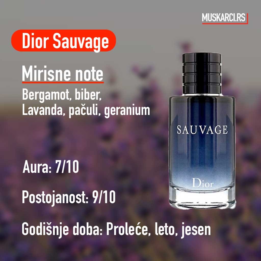 Recenzija muškog parfema Dior Sauvage