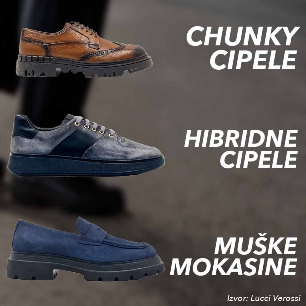 Muške cipele trendovi