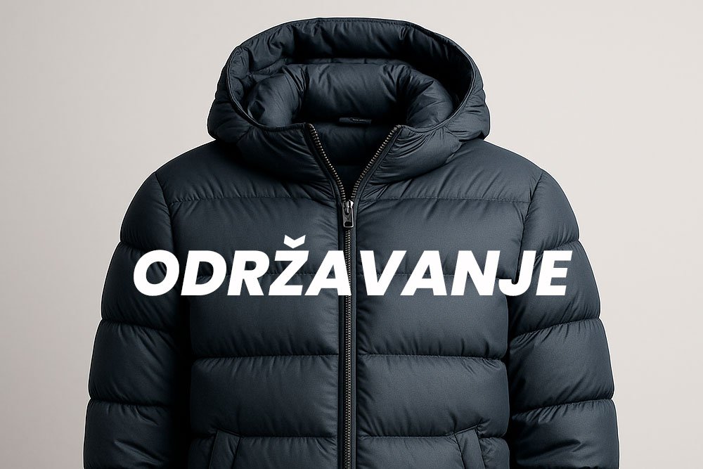 Perjana jakna odrzavanje
